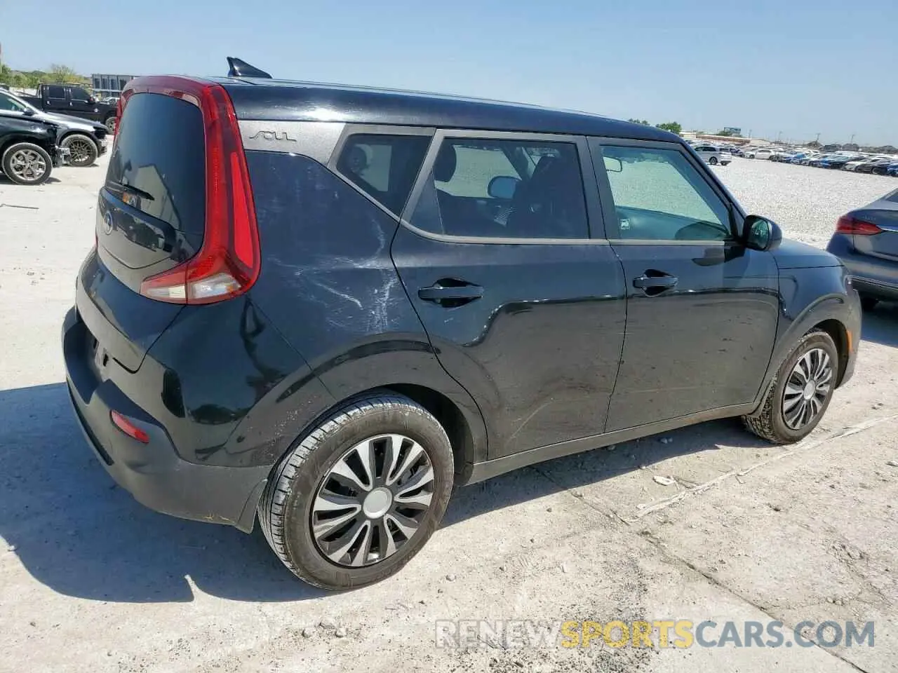 3 Photograph of a damaged car KNDJ23AU1M7142114 KIA SOUL 2021