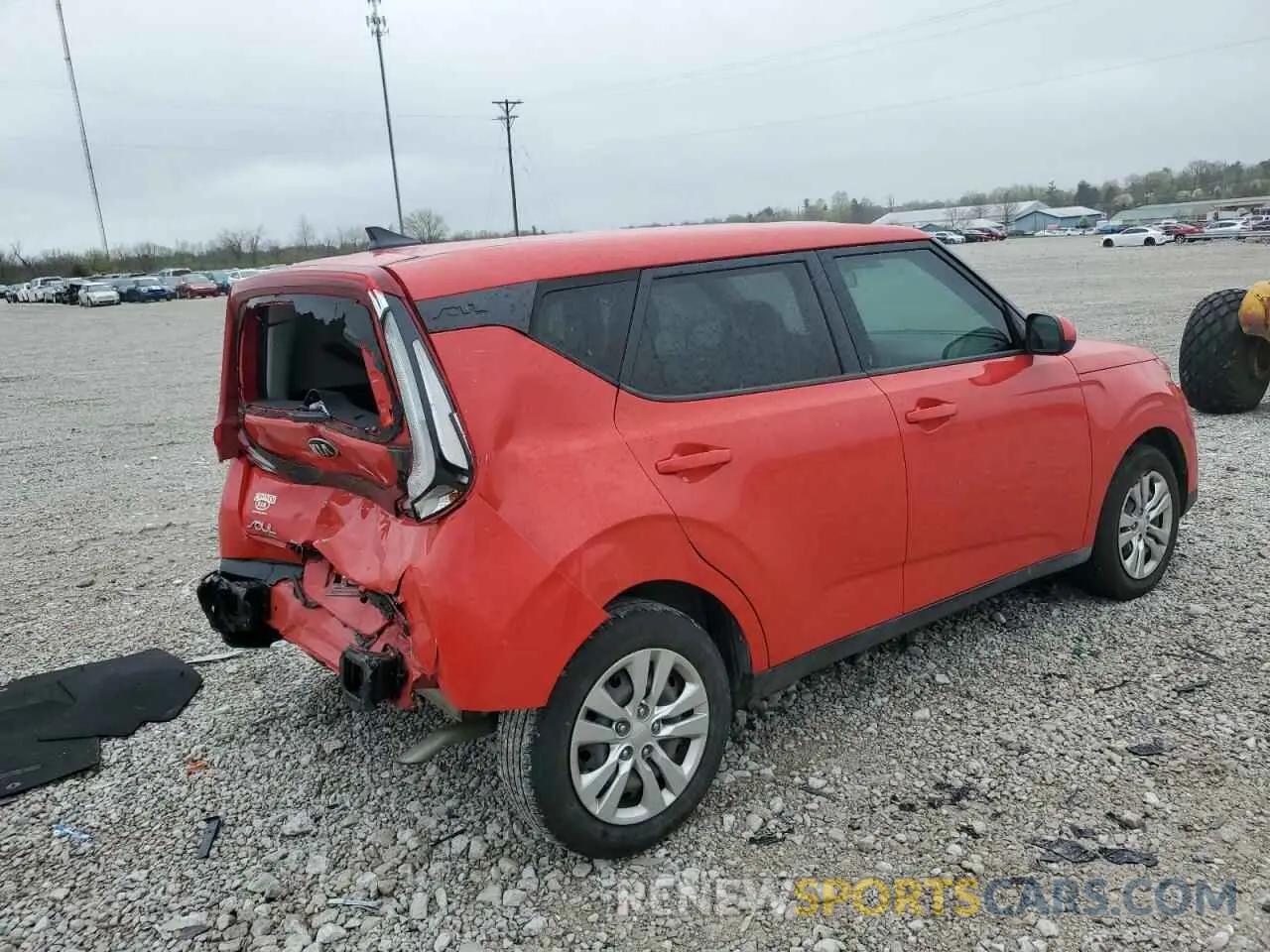 3 Photograph of a damaged car KNDJ23AU1M7757312 KIA SOUL 2021
