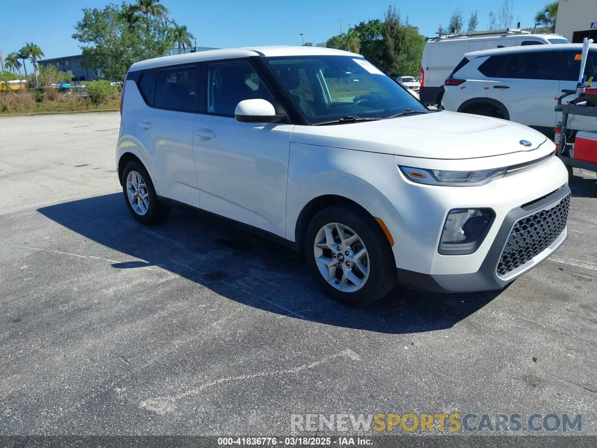 1 Photograph of a damaged car KNDJ23AU1M7769377 KIA SOUL 2021