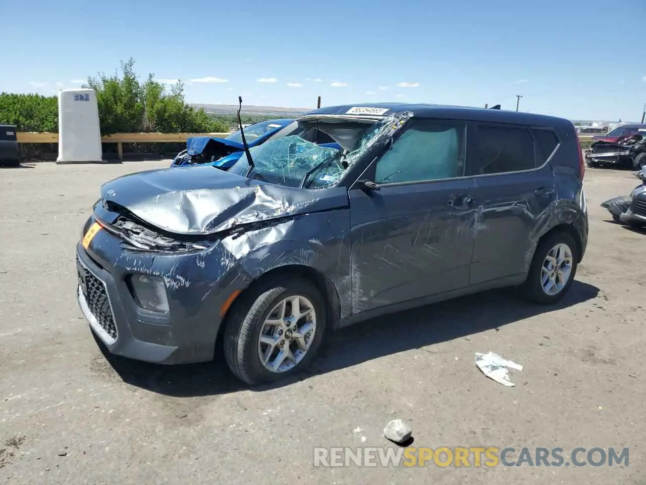 1 Photograph of a damaged car KNDJ23AU1M7772005 KIA SOUL 2021