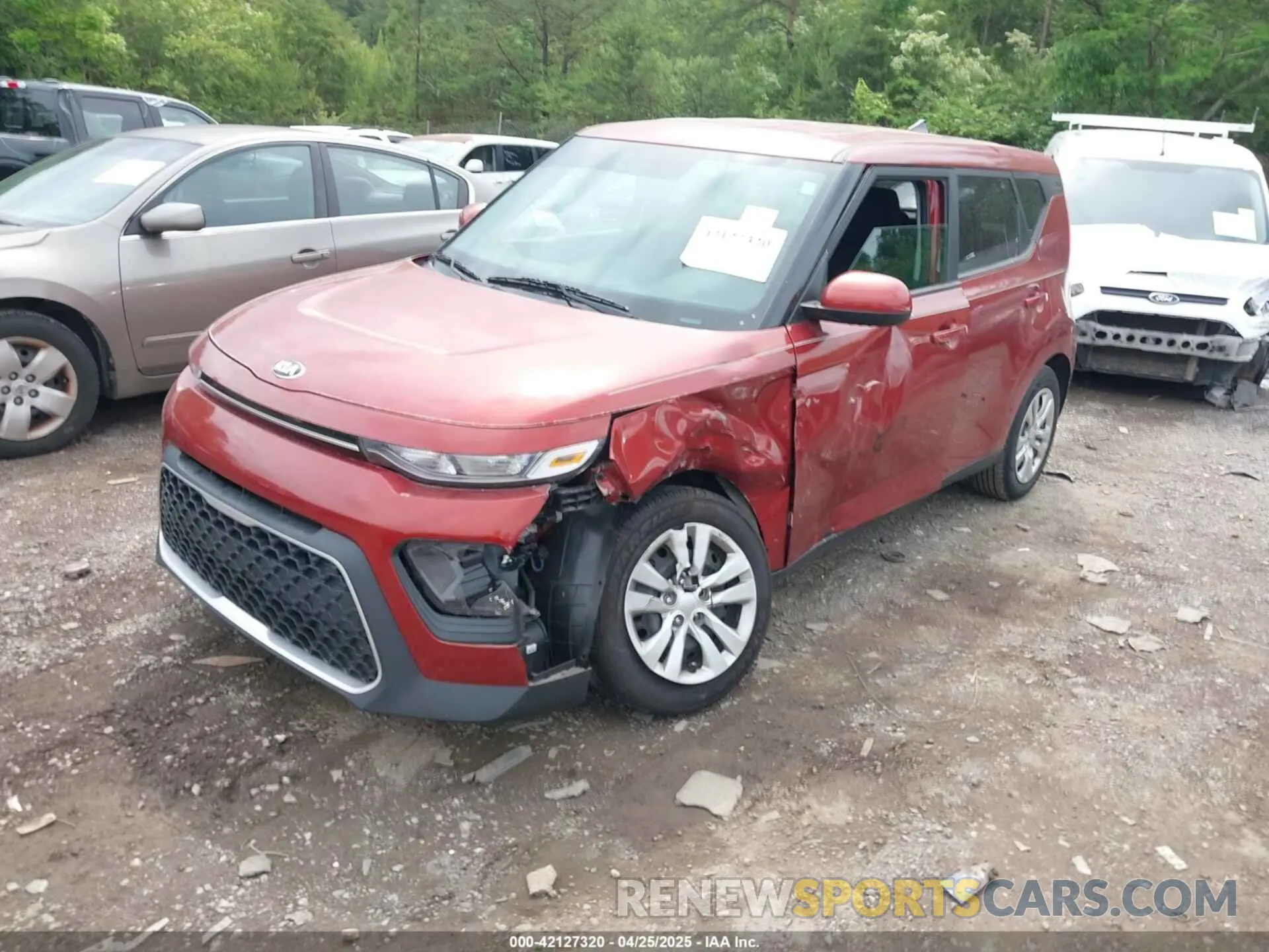2 Photograph of a damaged car KNDJ23AU1M7782369 KIA SOUL 2021