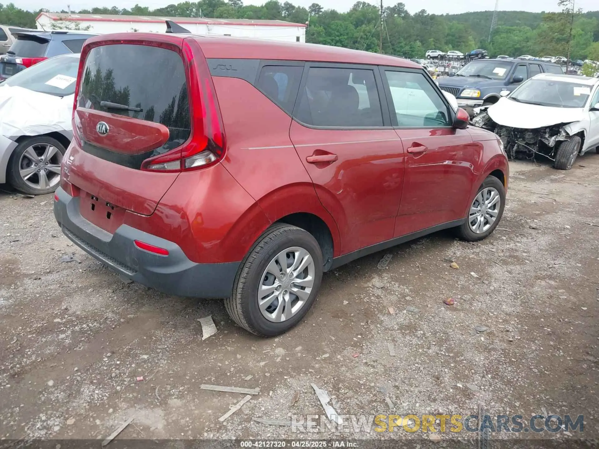 4 Photograph of a damaged car KNDJ23AU1M7782369 KIA SOUL 2021