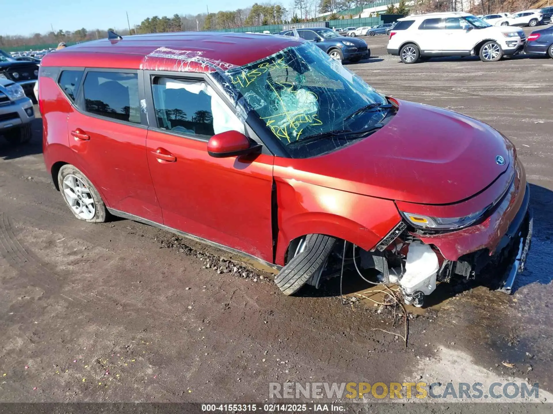 1 Photograph of a damaged car KNDJ23AU1M7789211 KIA SOUL 2021