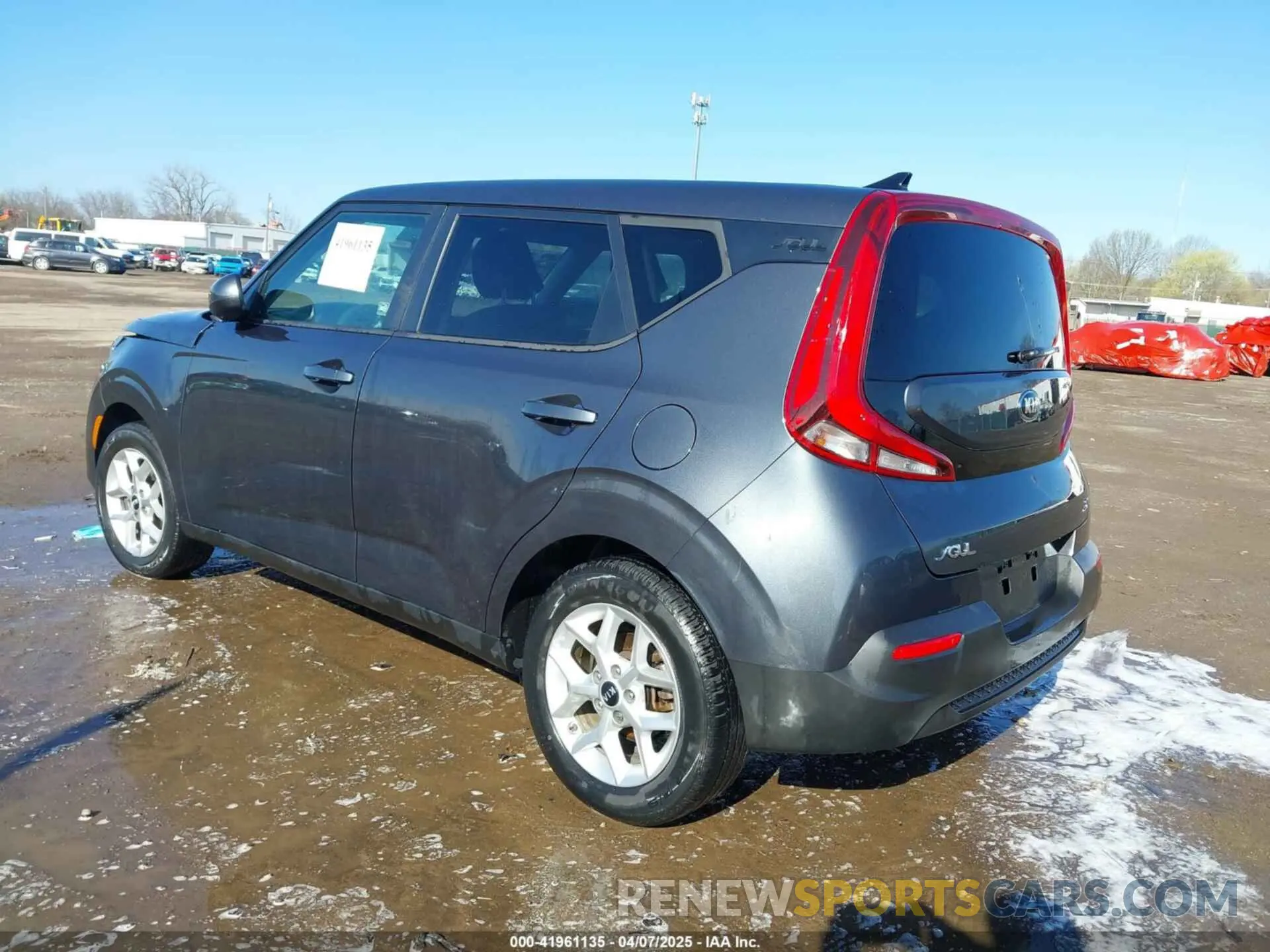 3 Photograph of a damaged car KNDJ23AU2M7739644 KIA SOUL 2021