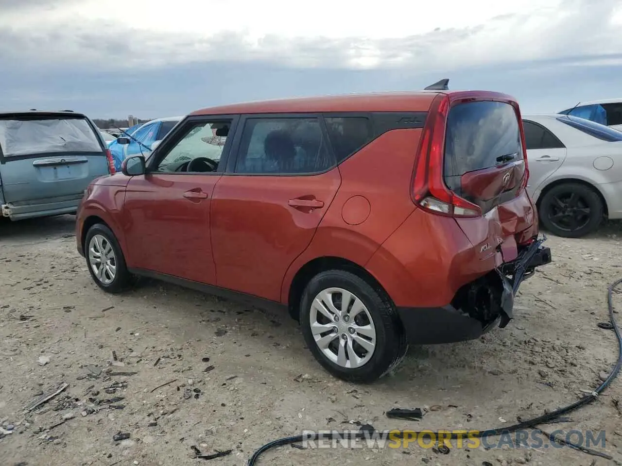 2 Photograph of a damaged car KNDJ23AU2M7757321 KIA SOUL 2021