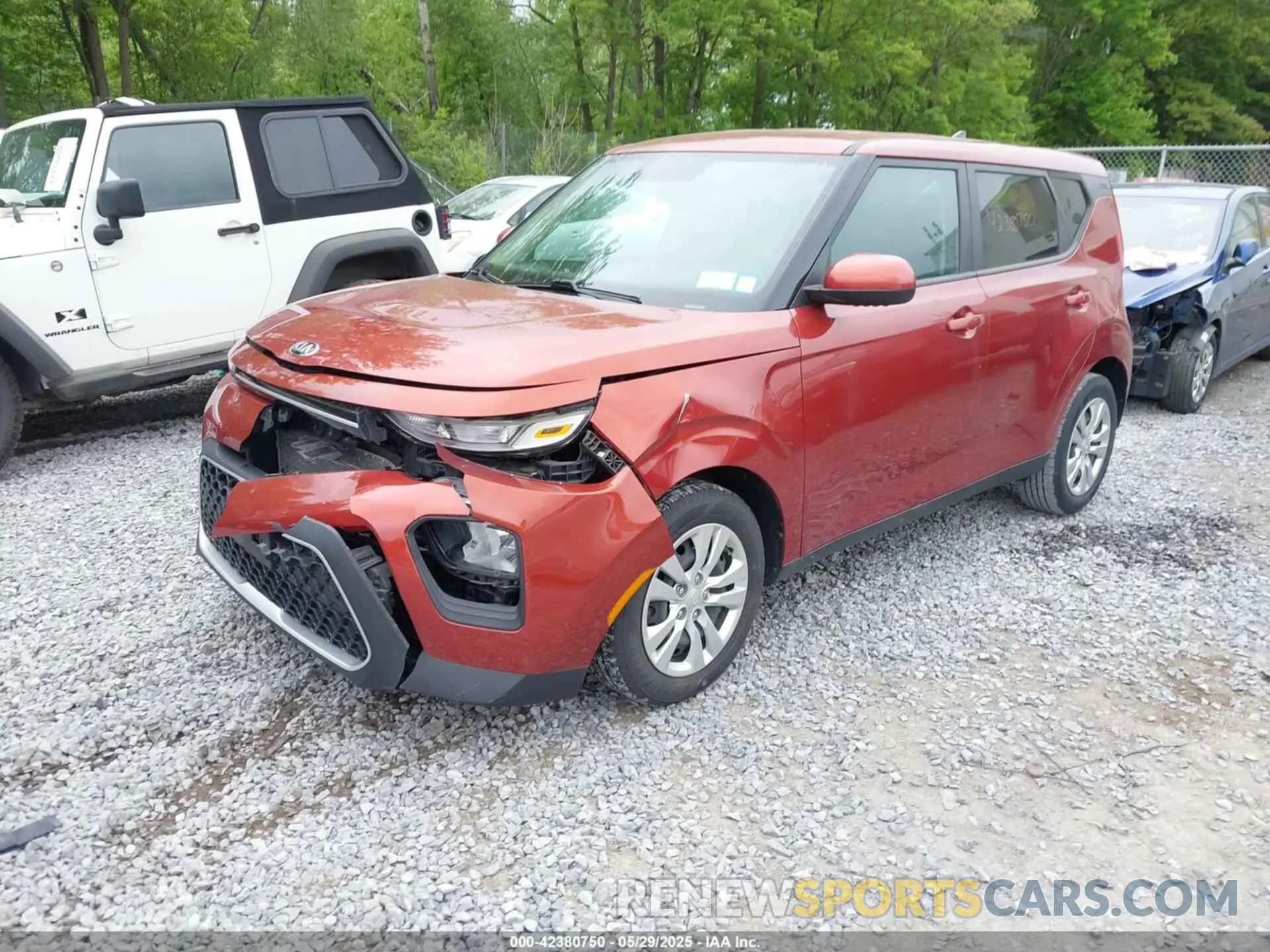 2 Photograph of a damaged car KNDJ23AU2M7762762 KIA SOUL 2021