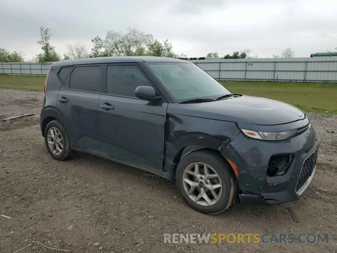 4 Photograph of a damaged car KNDJ23AU2M7766939 KIA SOUL 2021