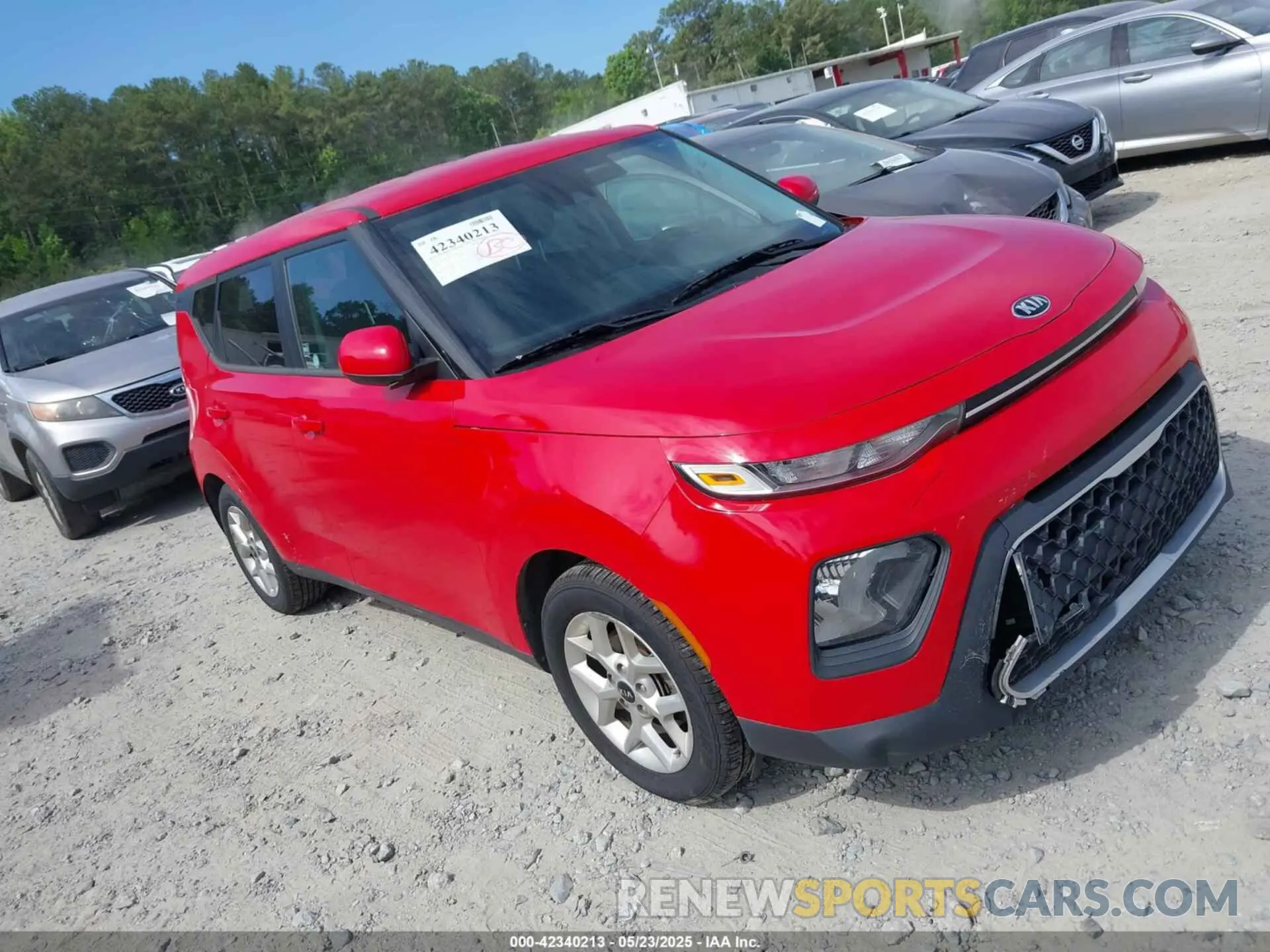 1 Photograph of a damaged car KNDJ23AU2M7769548 KIA SOUL 2021