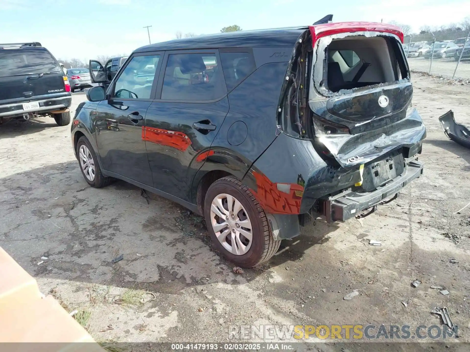 3 Photograph of a damaged car KNDJ23AU2M7774538 KIA SOUL 2021