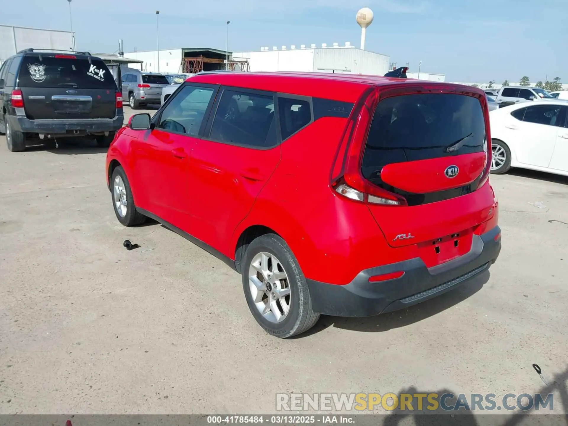 3 Photograph of a damaged car KNDJ23AU2M7774751 KIA SOUL 2021