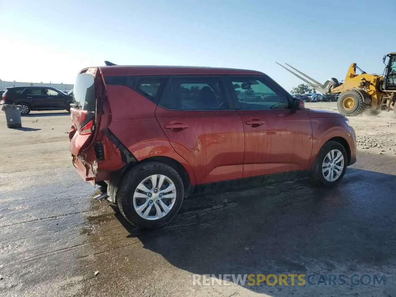 3 Photograph of a damaged car KNDJ23AU2M7792070 KIA SOUL 2021