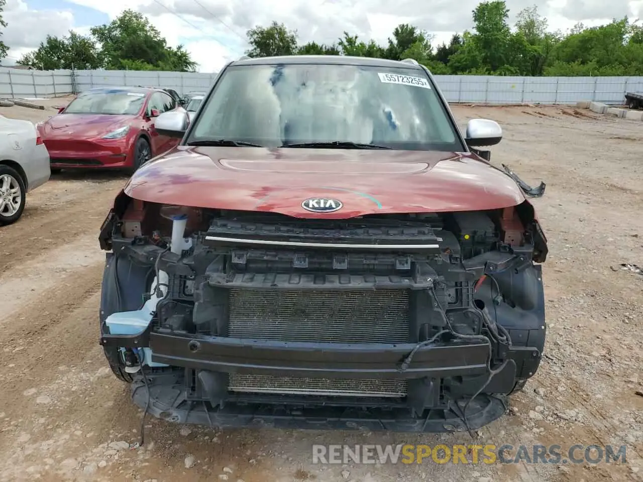 5 Photograph of a damaged car KNDJ23AU3M7126478 KIA SOUL 2021