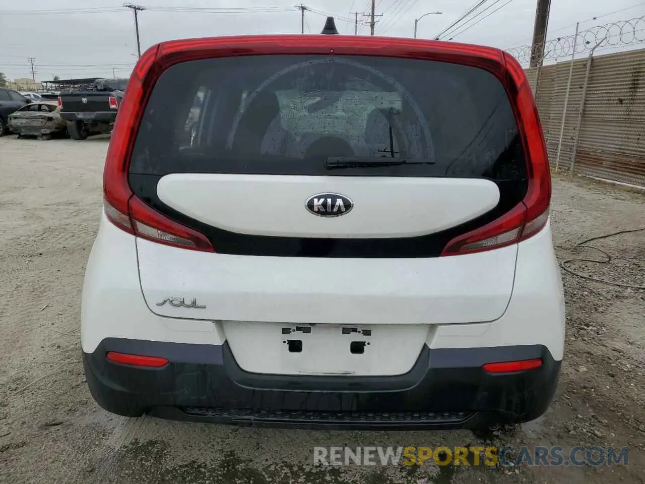 6 Photograph of a damaged car KNDJ23AU3M7130501 KIA SOUL 2021