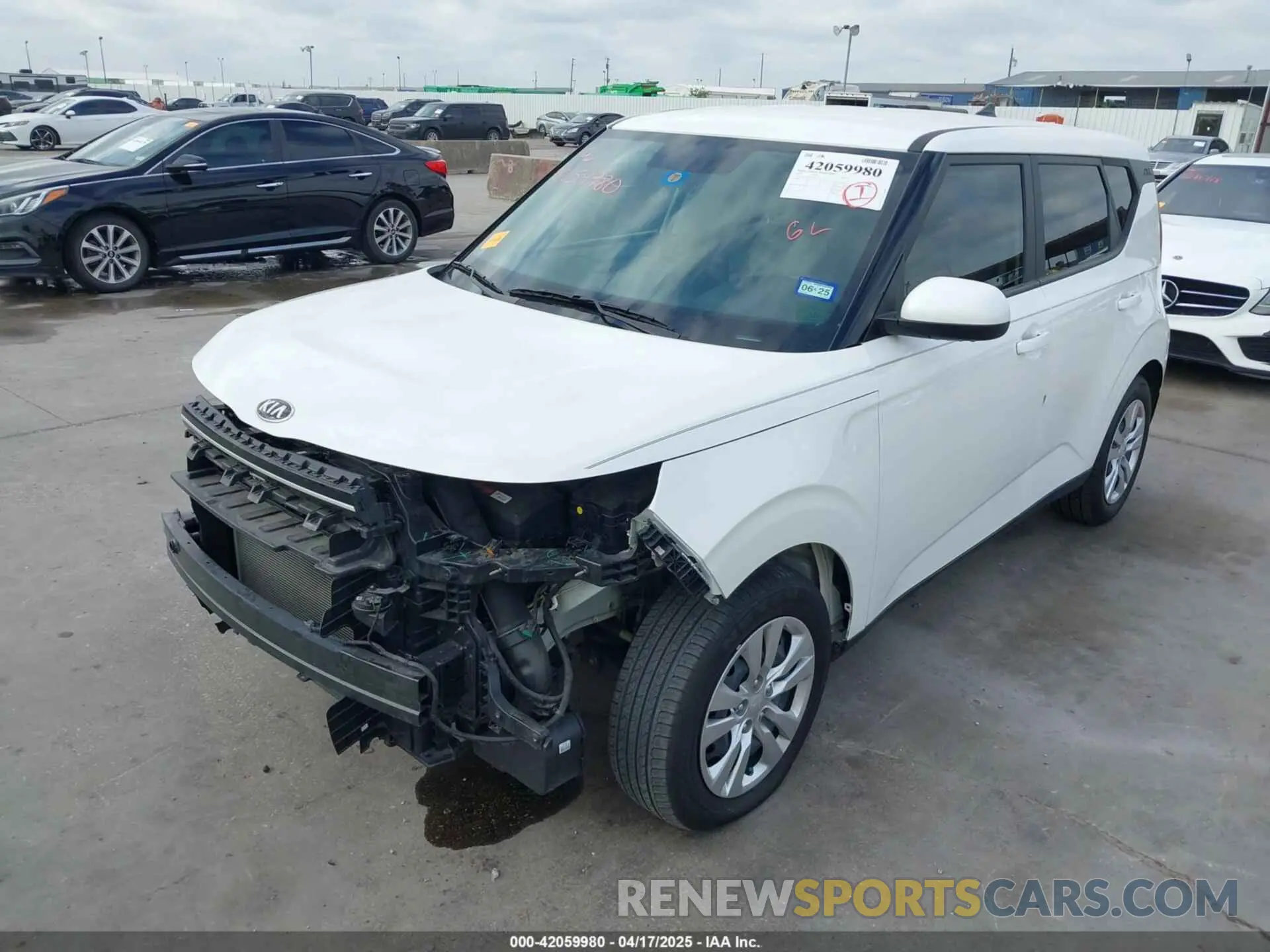 2 Photograph of a damaged car KNDJ23AU3M7147301 KIA SOUL 2021