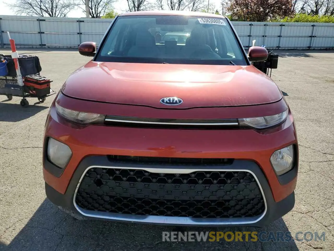 5 Photograph of a damaged car KNDJ23AU3M7757988 KIA SOUL 2021