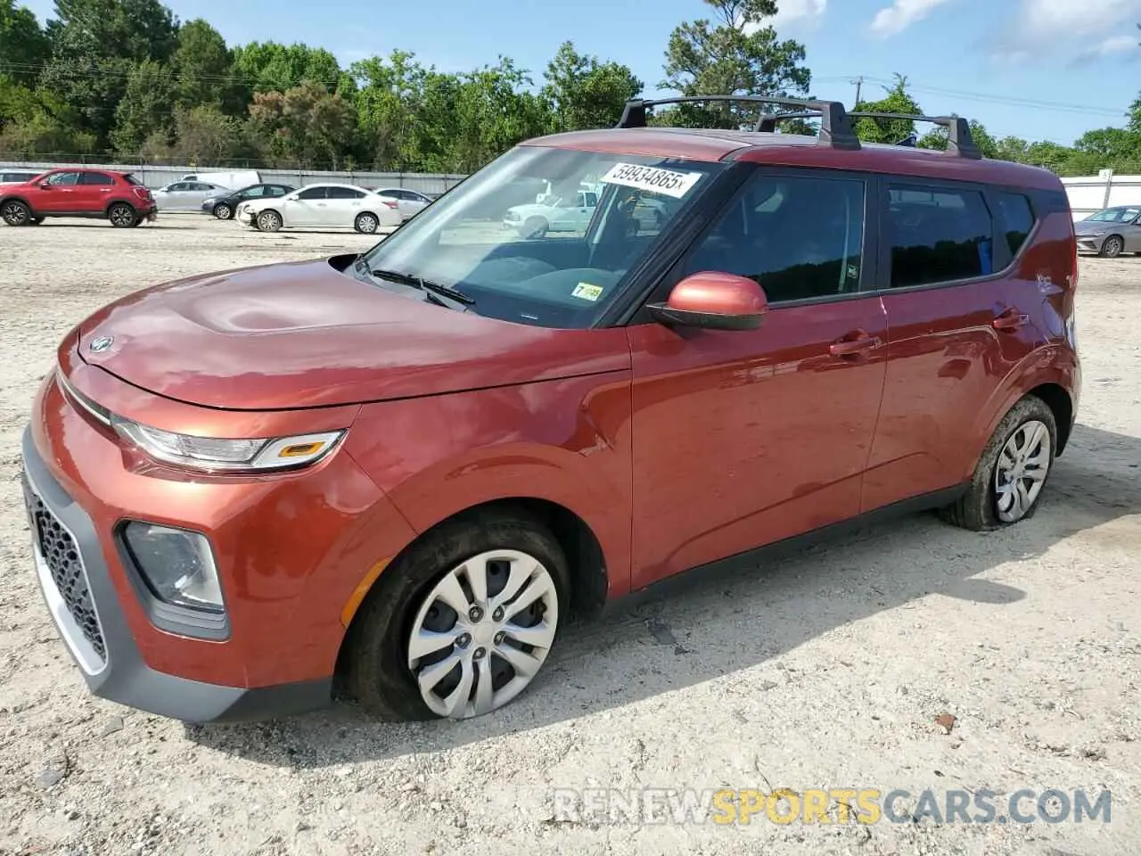 1 Photograph of a damaged car KNDJ23AU3M7762639 KIA SOUL 2021