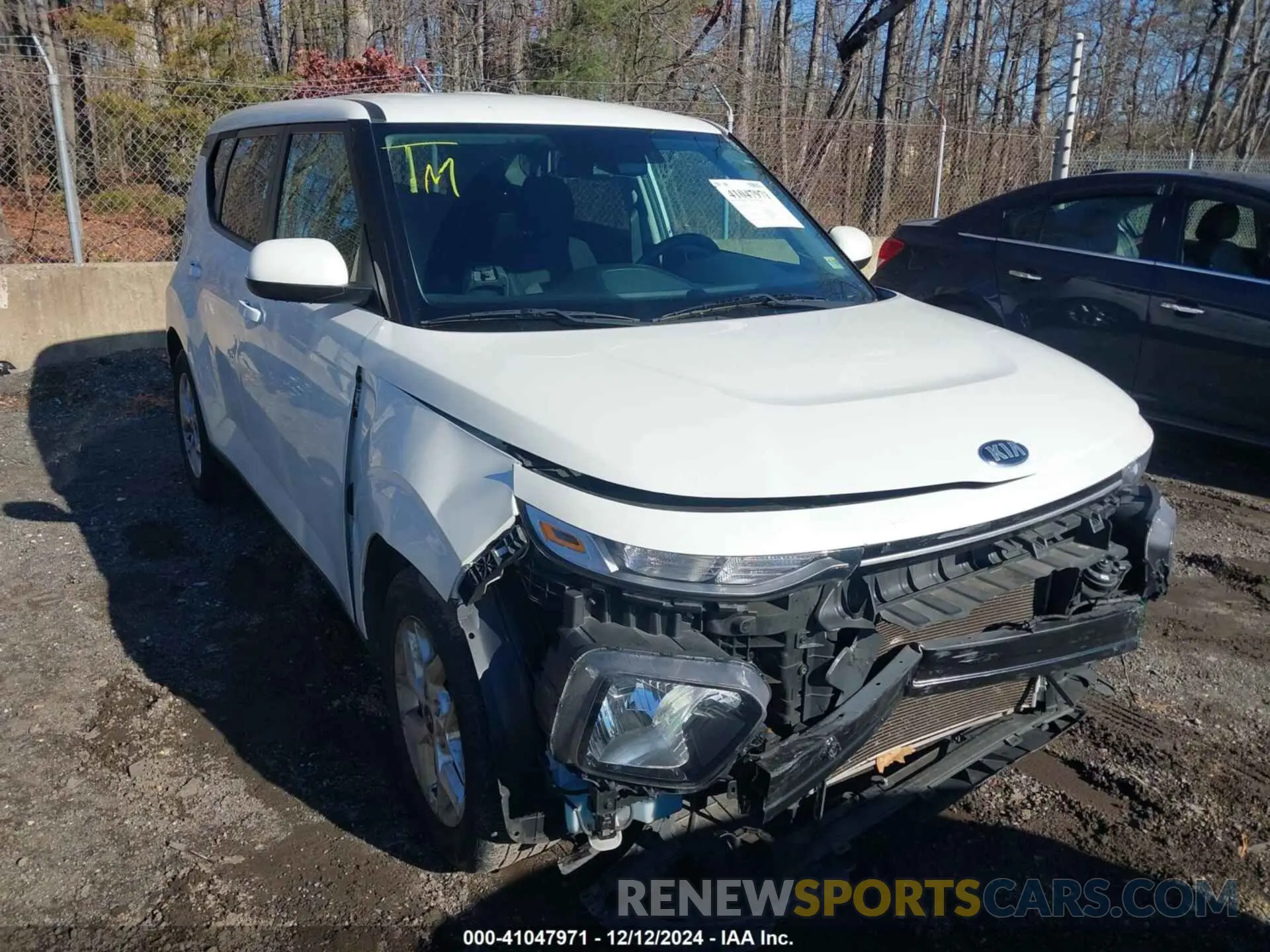 1 Photograph of a damaged car KNDJ23AU3M7769753 KIA SOUL 2021