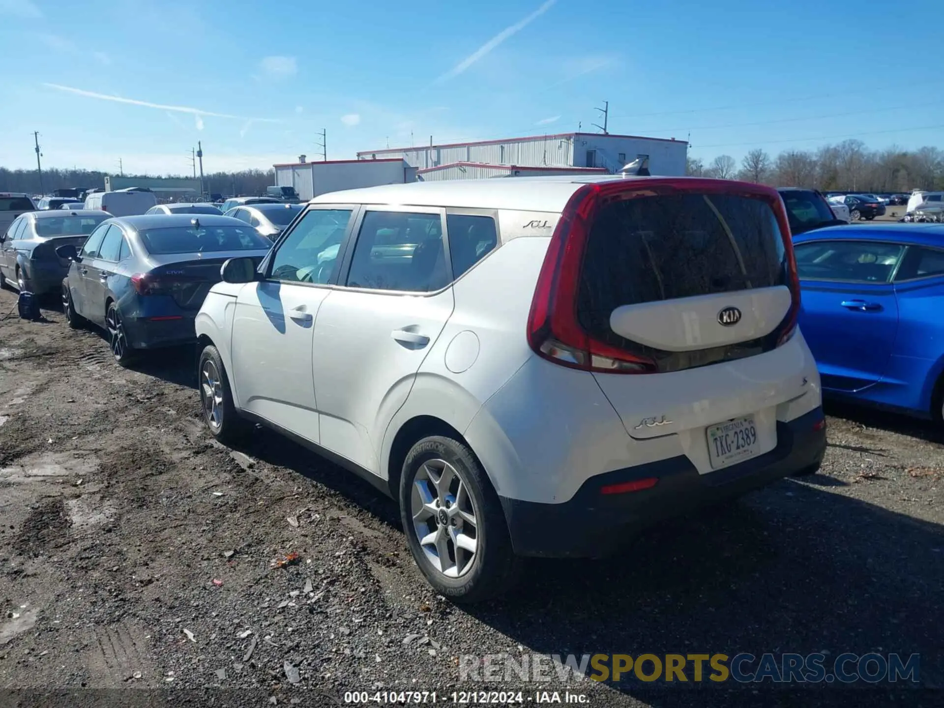 3 Photograph of a damaged car KNDJ23AU3M7769753 KIA SOUL 2021