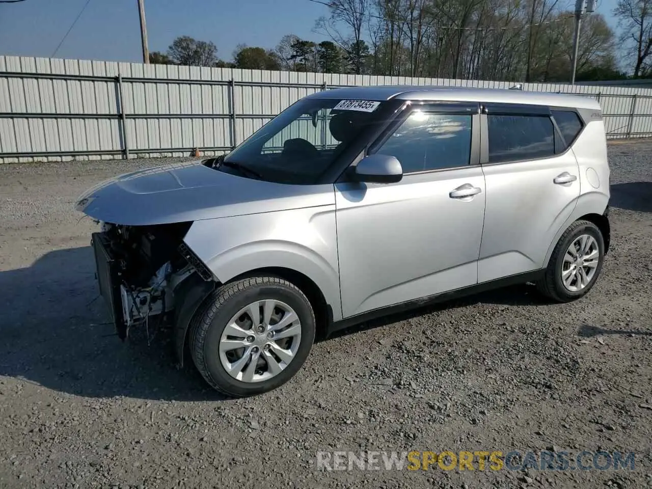 1 Photograph of a damaged car KNDJ23AU3M7793843 KIA SOUL 2021