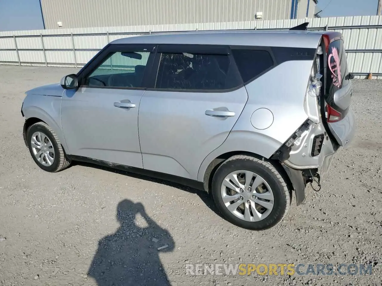 2 Photograph of a damaged car KNDJ23AU3M7793843 KIA SOUL 2021