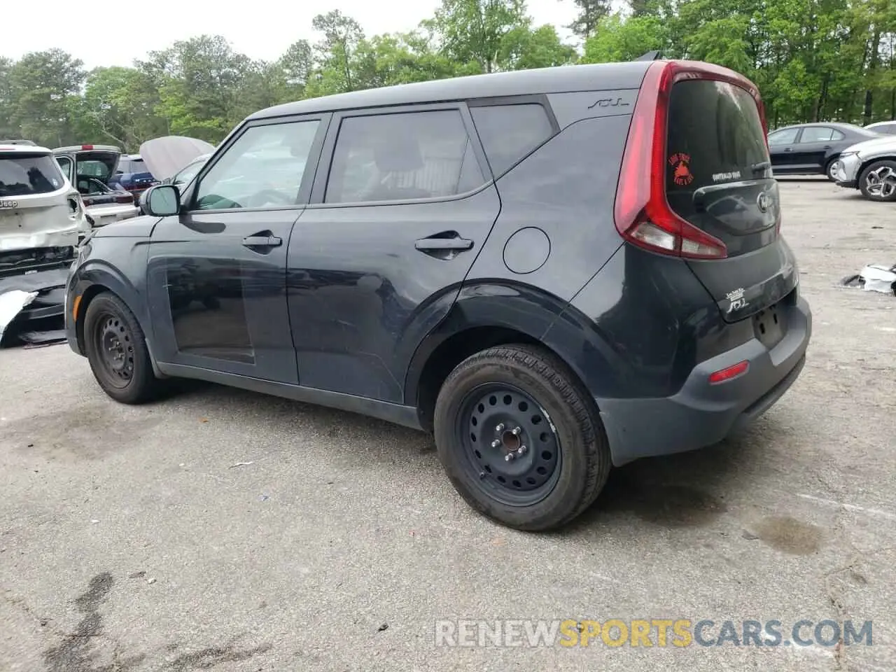 2 Photograph of a damaged car KNDJ23AU4M7137845 KIA SOUL 2021