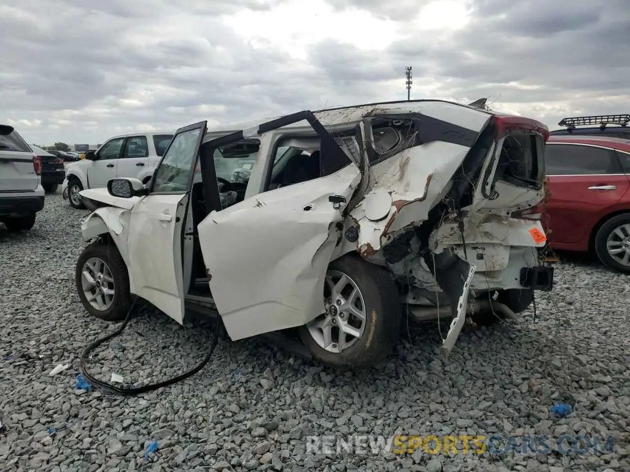 2 Photograph of a damaged car KNDJ23AU4M7751584 KIA SOUL 2021