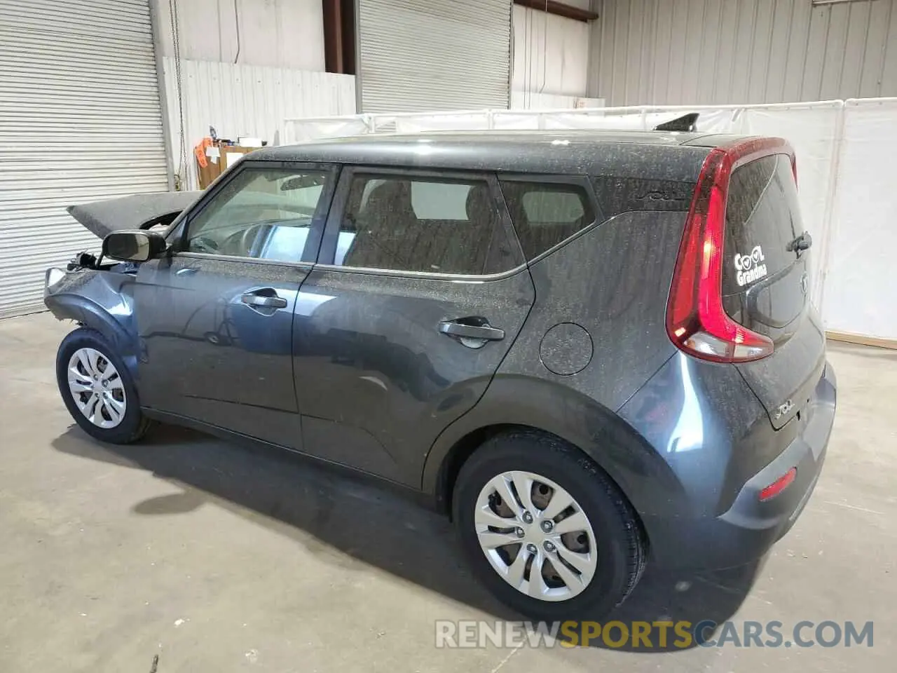 2 Photograph of a damaged car KNDJ23AU4M7780101 KIA SOUL 2021