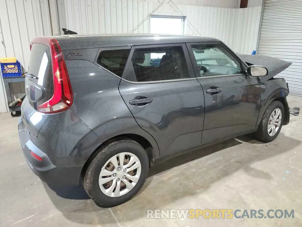 3 Photograph of a damaged car KNDJ23AU4M7780101 KIA SOUL 2021
