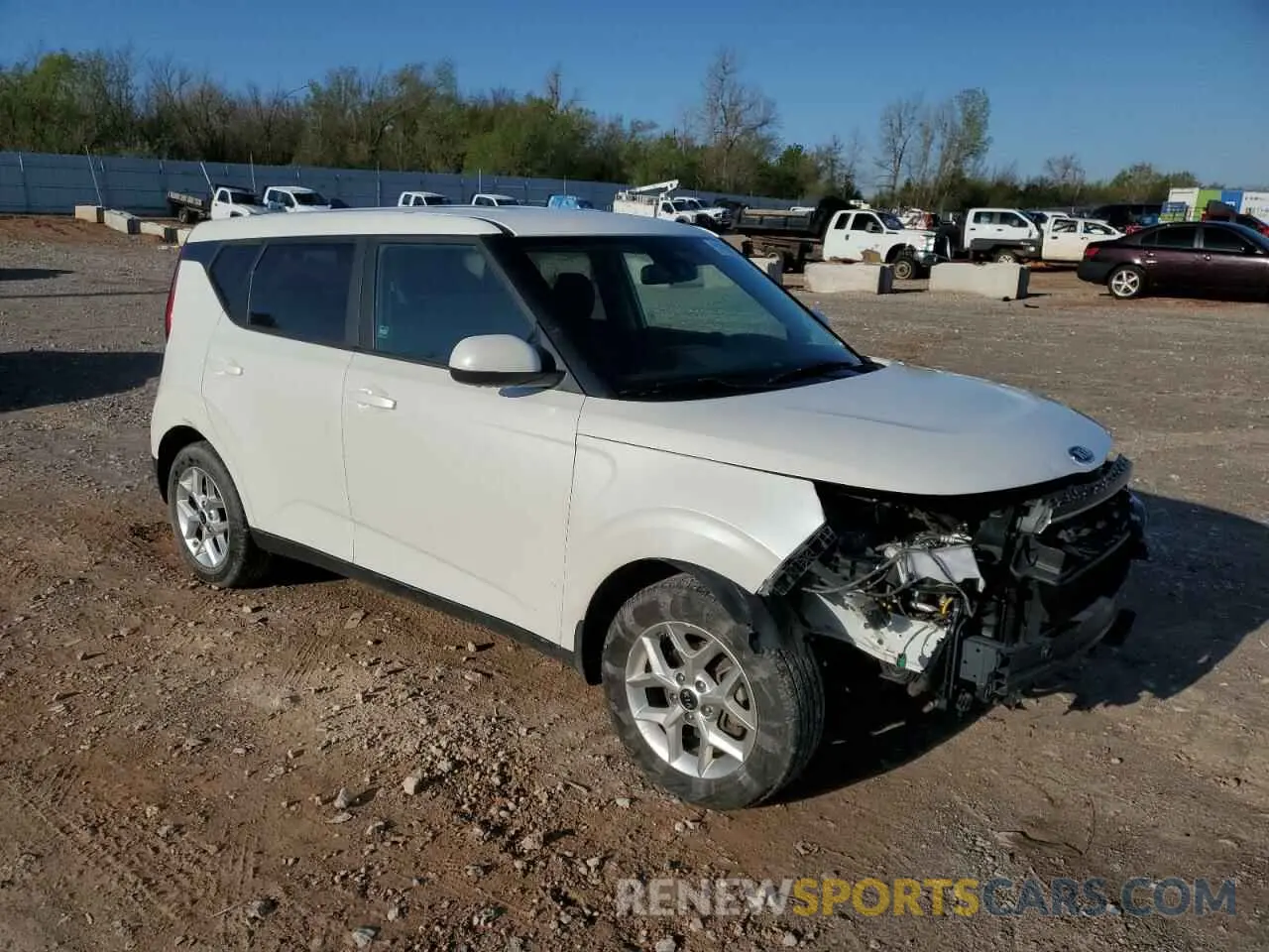 4 Photograph of a damaged car KNDJ23AU4M7785573 KIA SOUL 2021