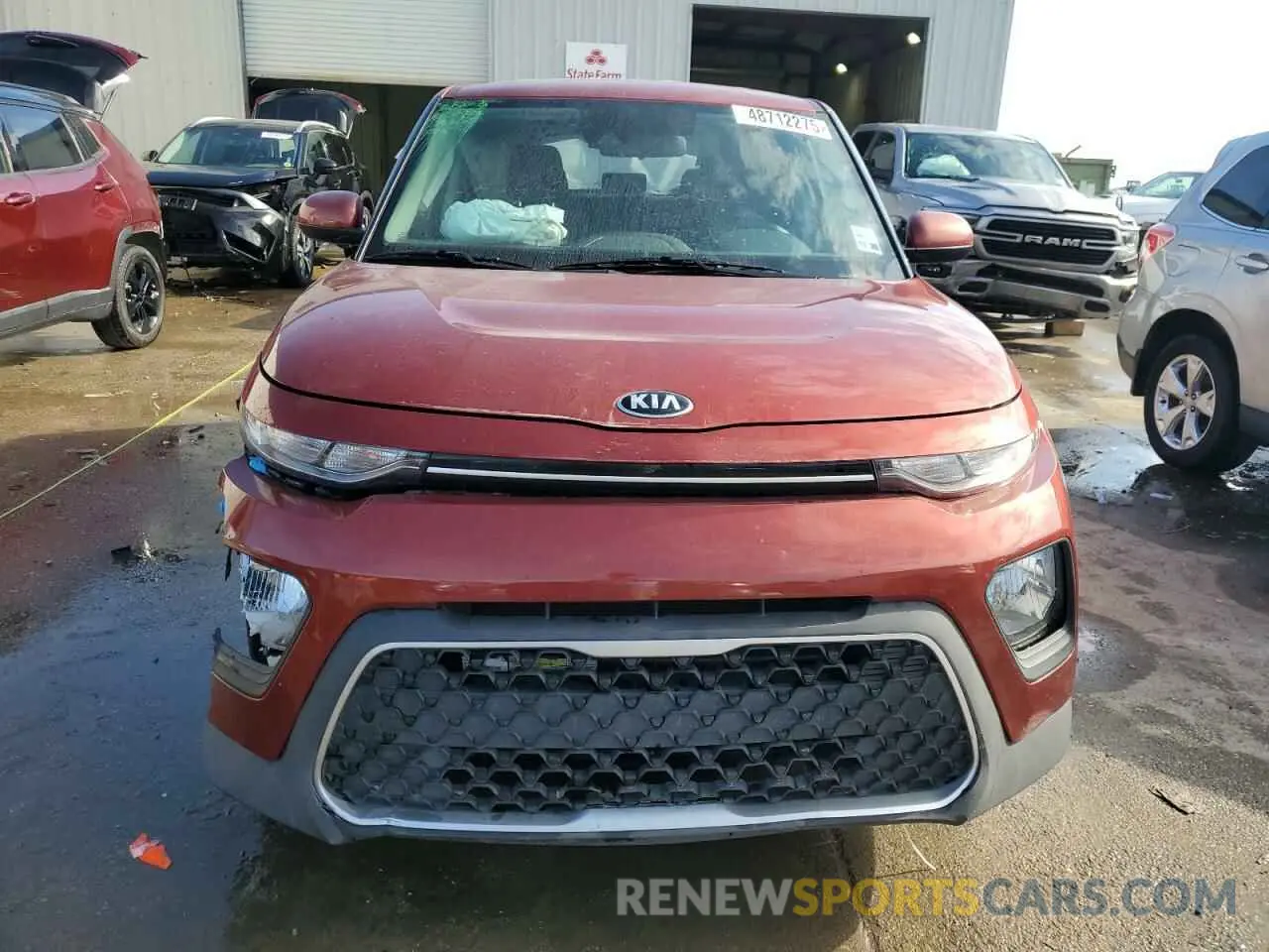 5 Photograph of a damaged car KNDJ23AU4M7793074 KIA SOUL 2021
