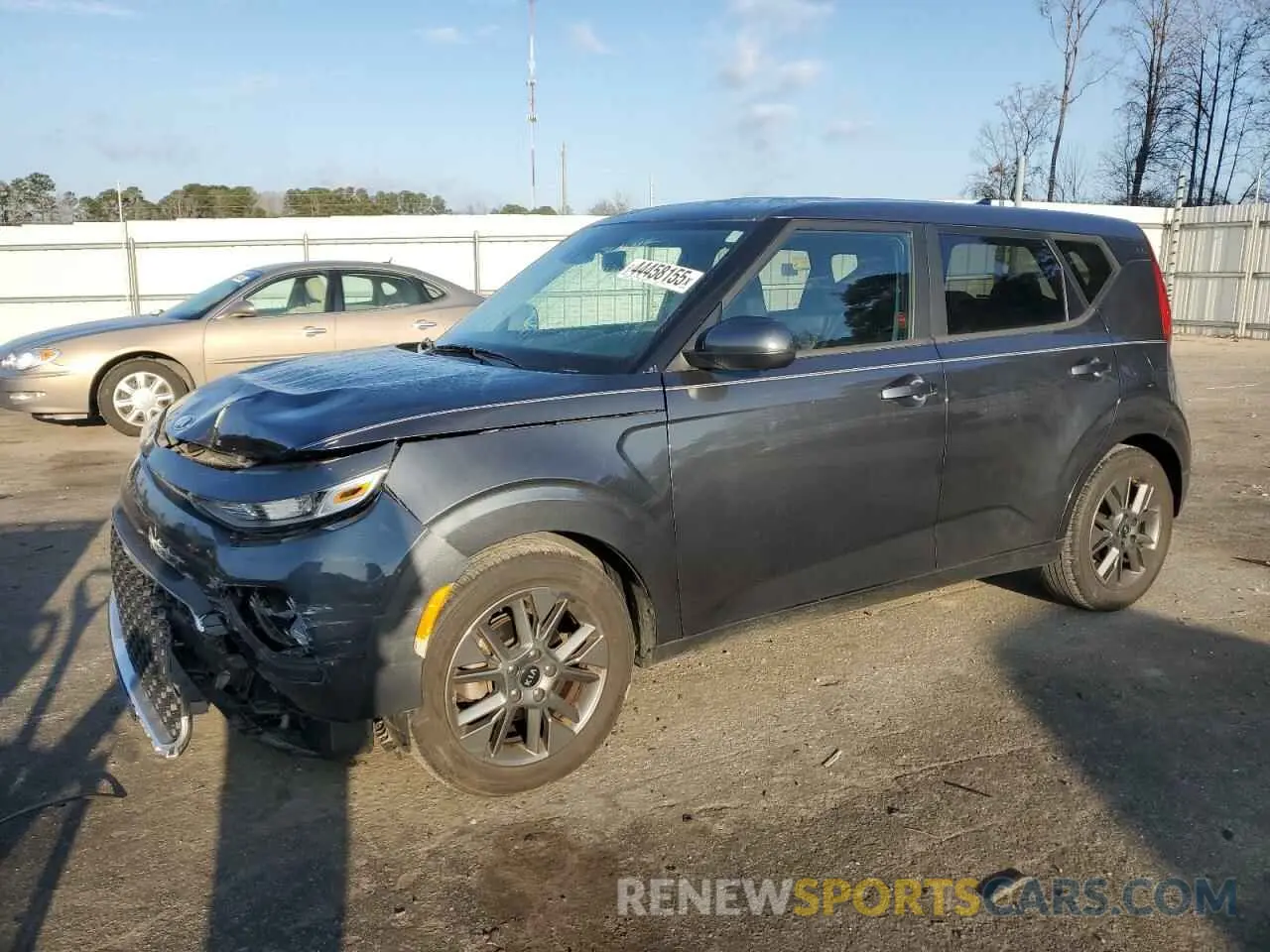 1 Photograph of a damaged car KNDJ23AU4M7796069 KIA SOUL 2021