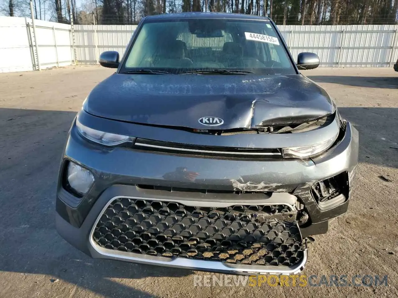 5 Photograph of a damaged car KNDJ23AU4M7796069 KIA SOUL 2021
