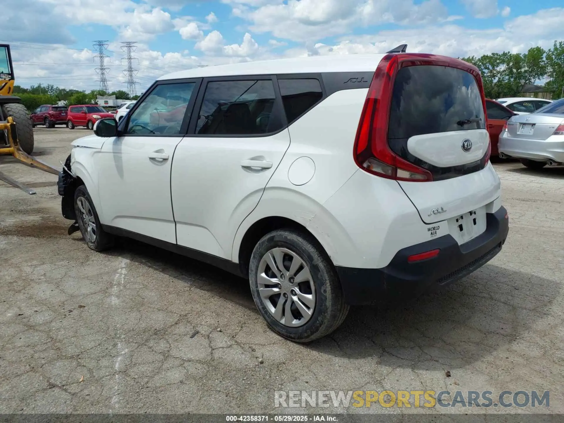 3 Photograph of a damaged car KNDJ23AU5M7147154 KIA SOUL 2021
