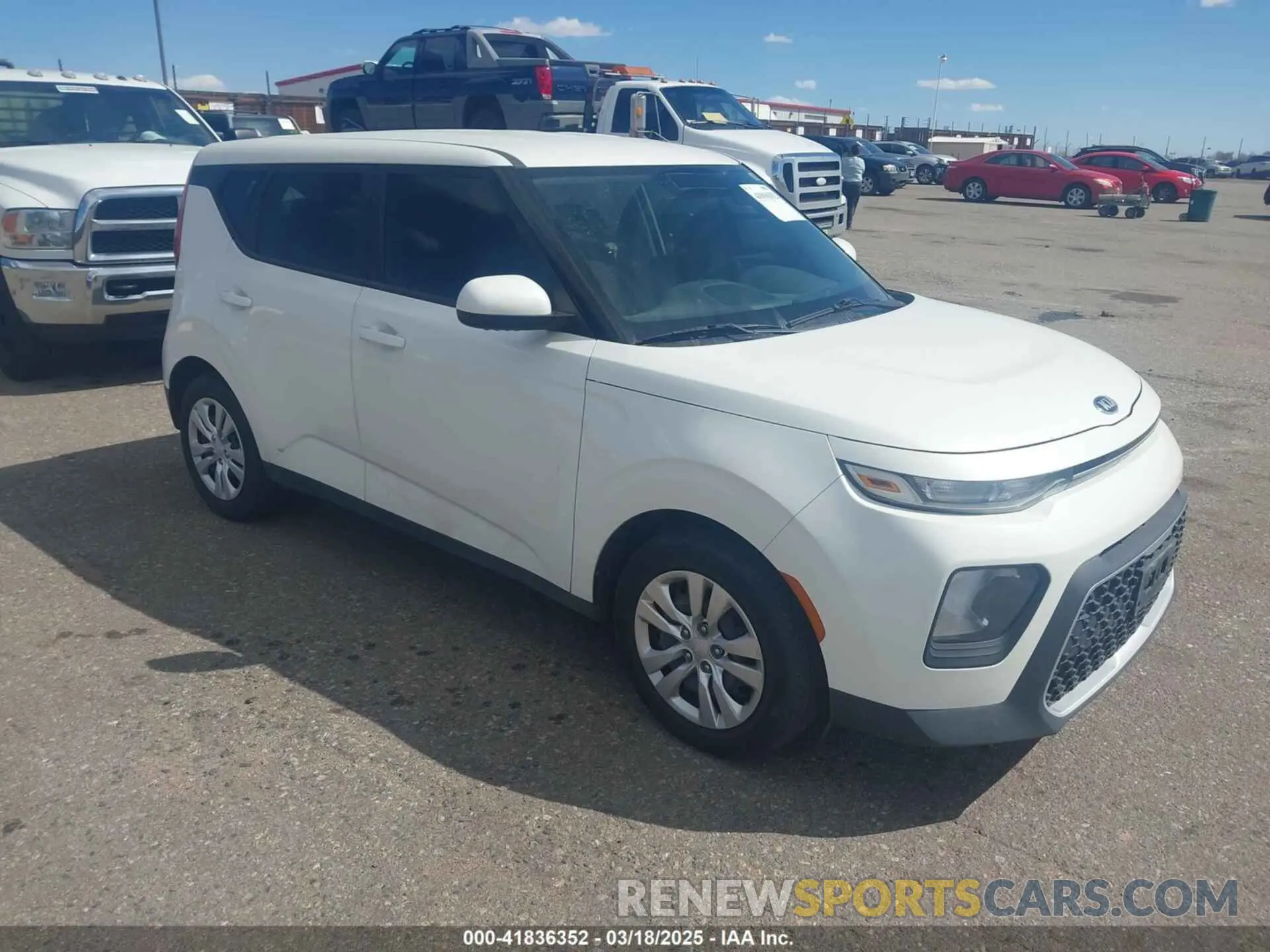 1 Photograph of a damaged car KNDJ23AU5M7736690 KIA SOUL 2021