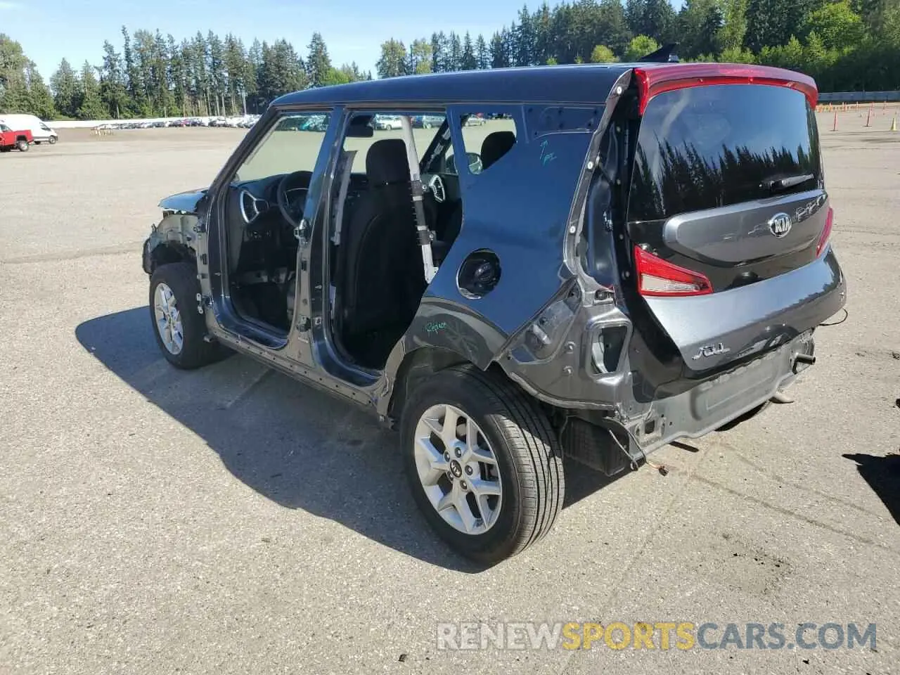 2 Photograph of a damaged car KNDJ23AU5M7740058 KIA SOUL 2021