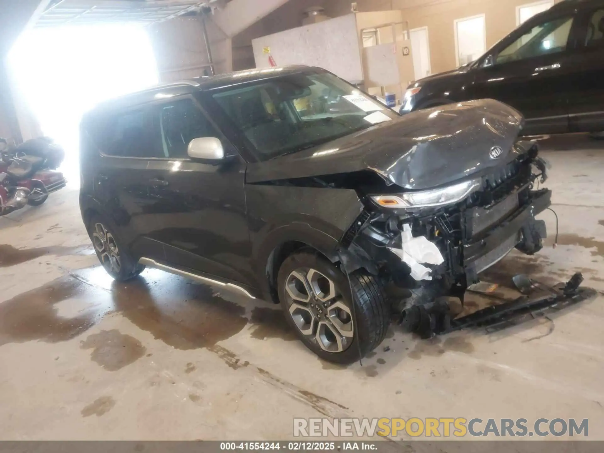 1 Photograph of a damaged car KNDJ23AU5M7770063 KIA SOUL 2021