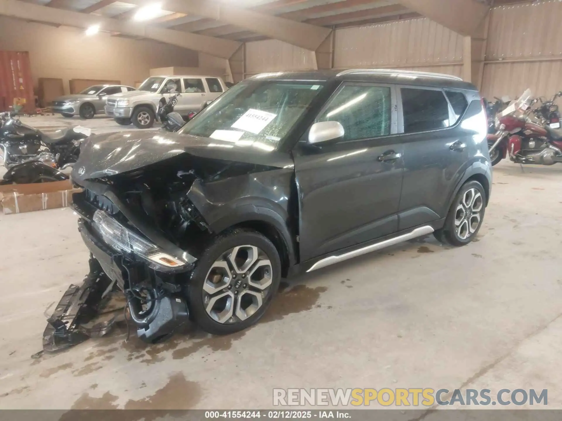 2 Photograph of a damaged car KNDJ23AU5M7770063 KIA SOUL 2021