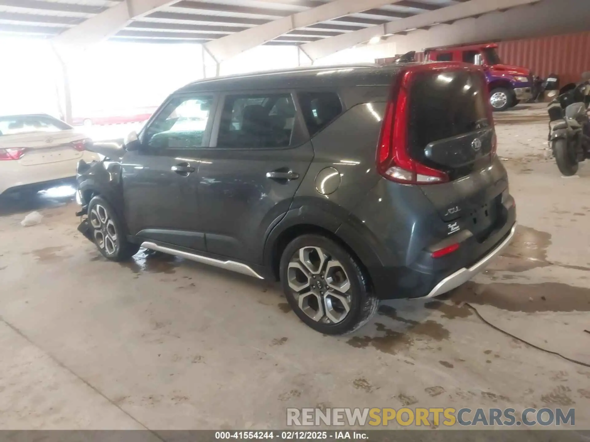 3 Photograph of a damaged car KNDJ23AU5M7770063 KIA SOUL 2021