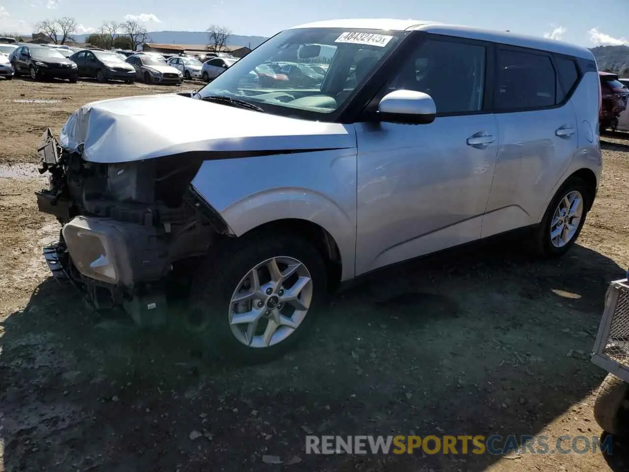 1 Photograph of a damaged car KNDJ23AU5M7776767 KIA SOUL 2021