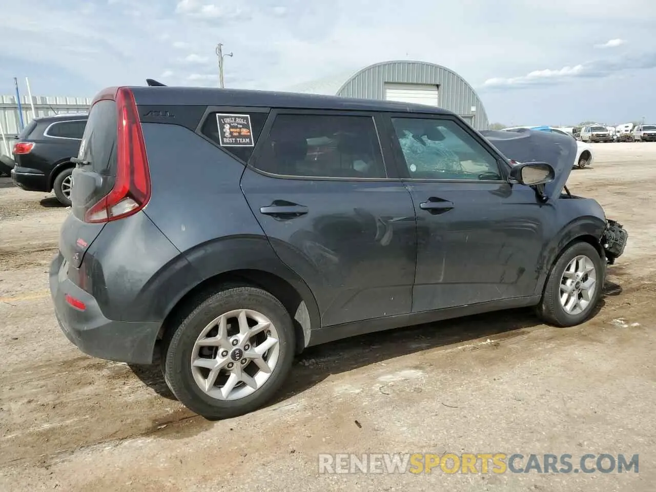 3 Photograph of a damaged car KNDJ23AU5M7777014 KIA SOUL 2021