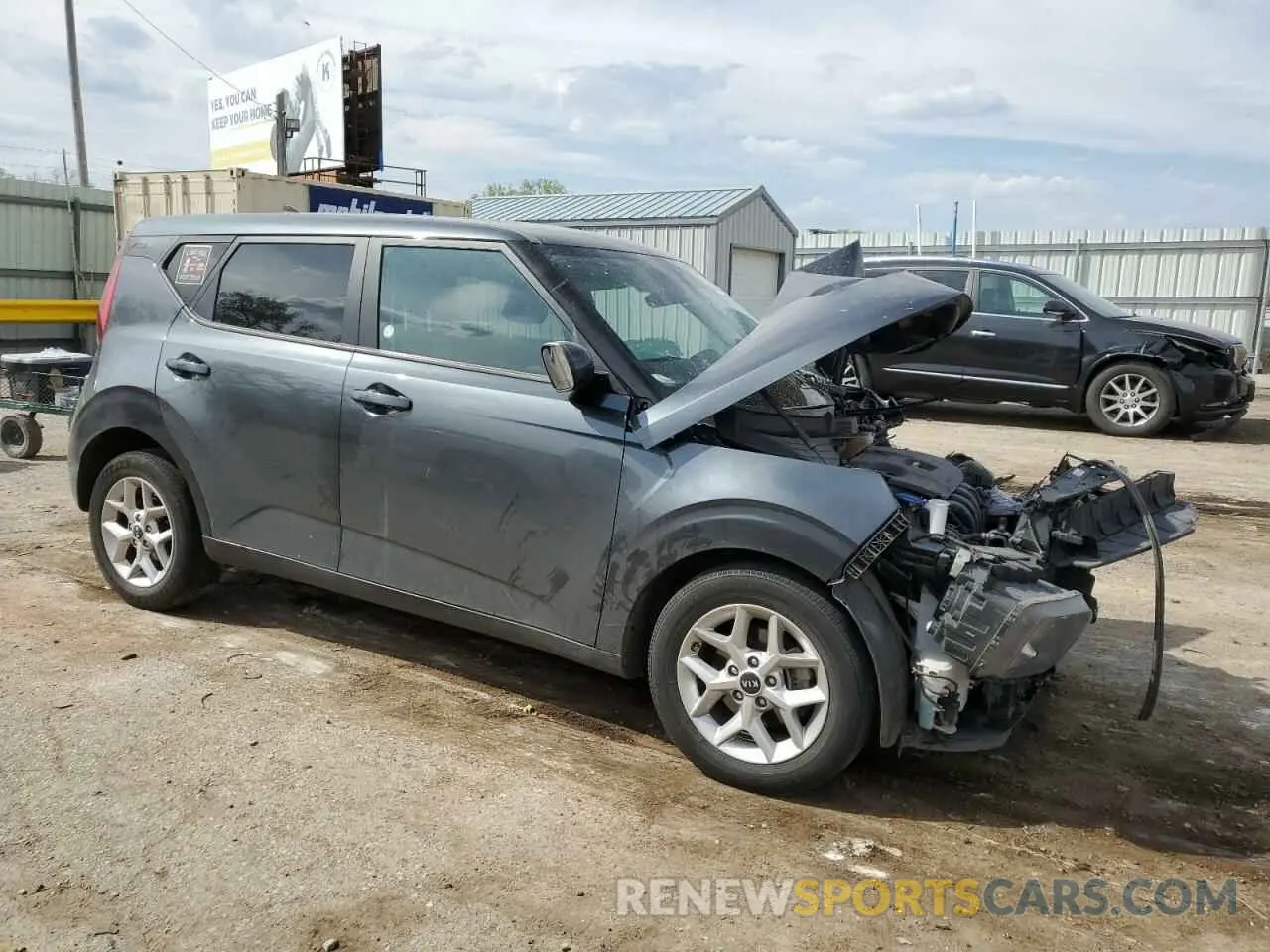 4 Photograph of a damaged car KNDJ23AU5M7777014 KIA SOUL 2021