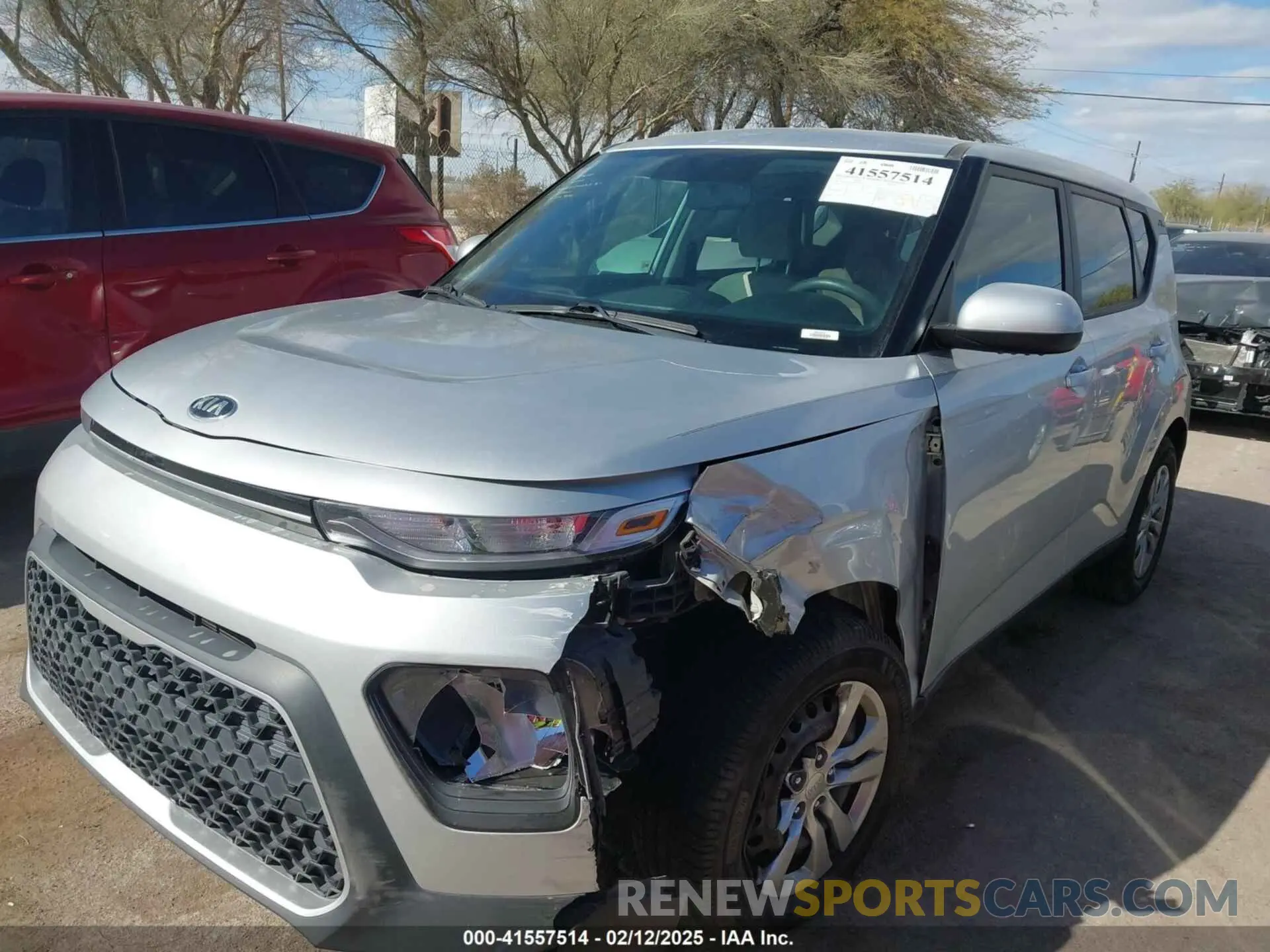 2 Photograph of a damaged car KNDJ23AU5M7779829 KIA SOUL 2021