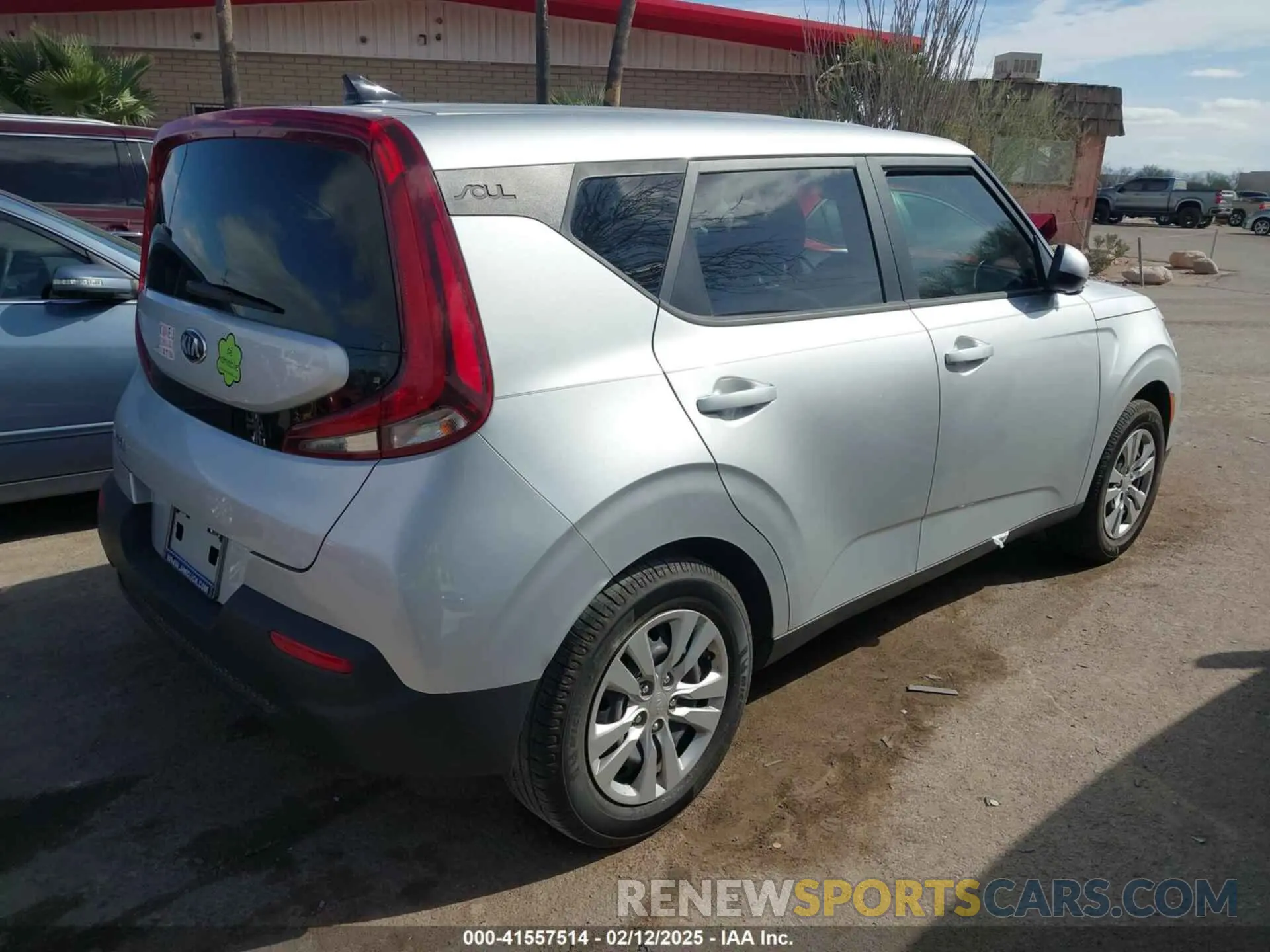 4 Photograph of a damaged car KNDJ23AU5M7779829 KIA SOUL 2021
