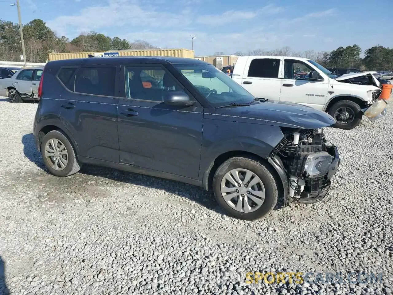 4 Photograph of a damaged car KNDJ23AU5M7782116 KIA SOUL 2021