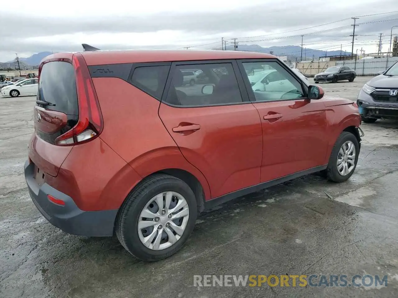 3 Photograph of a damaged car KNDJ23AU5M7790359 KIA SOUL 2021