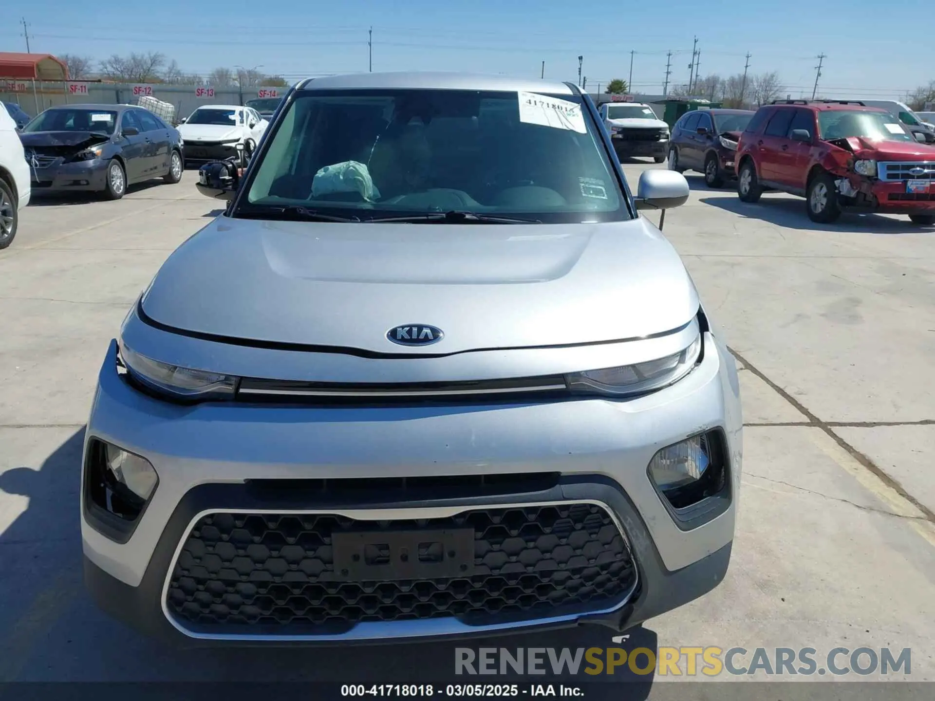 11 Photograph of a damaged car KNDJ23AU5M7795528 KIA SOUL 2021