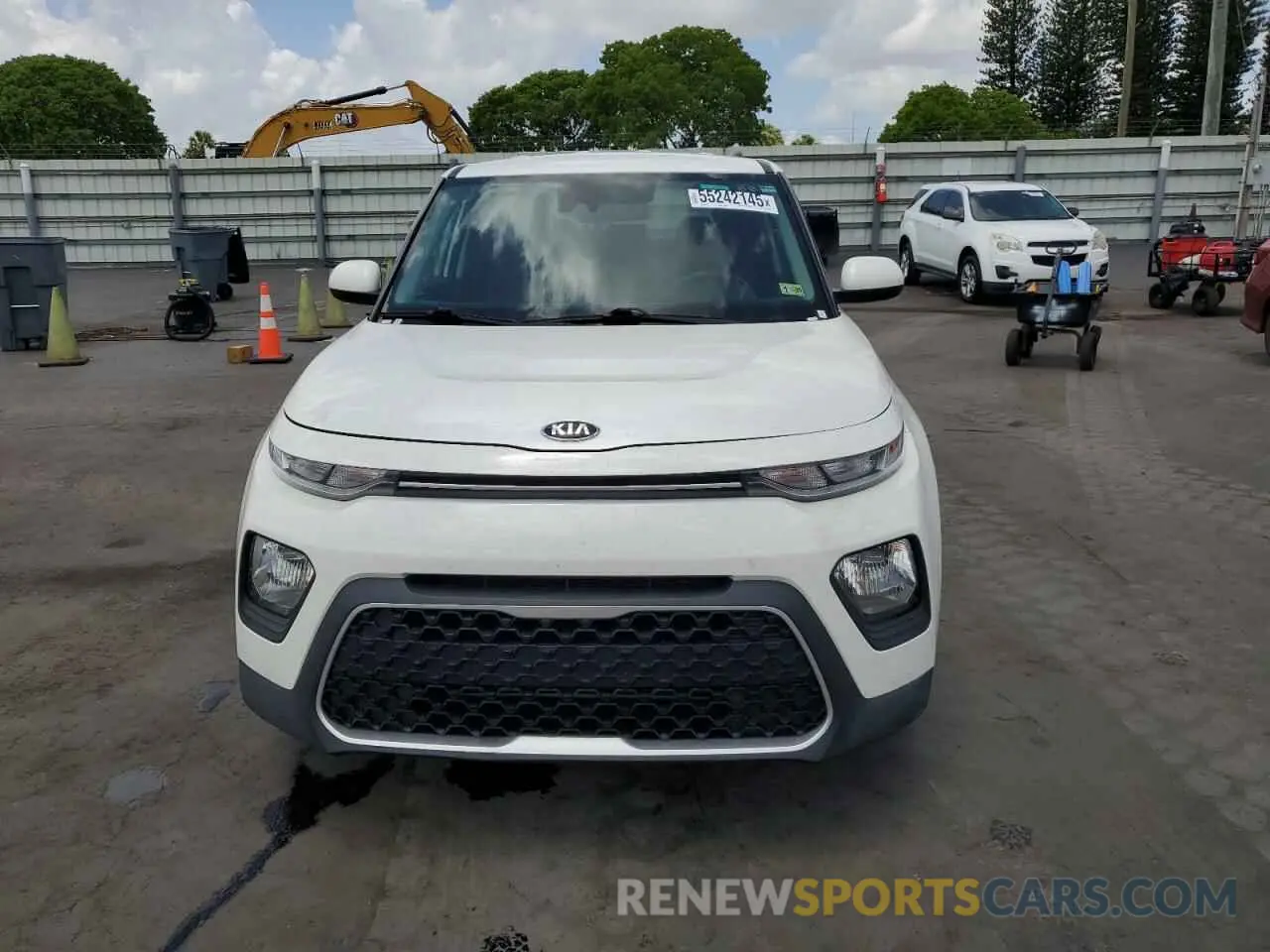 5 Photograph of a damaged car KNDJ23AU6M7145722 KIA SOUL 2021