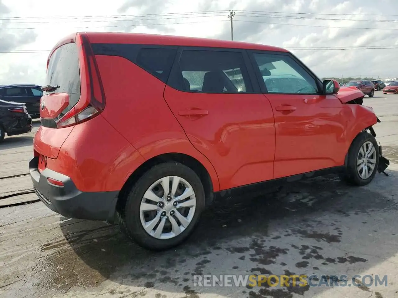 3 Photograph of a damaged car KNDJ23AU6M7737539 KIA SOUL 2021