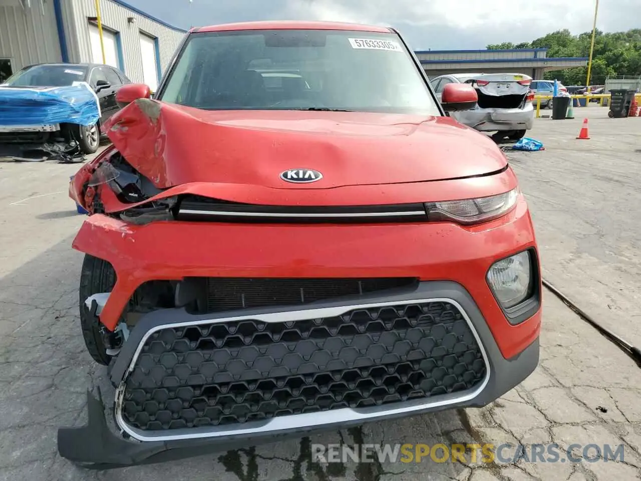 5 Photograph of a damaged car KNDJ23AU6M7737539 KIA SOUL 2021