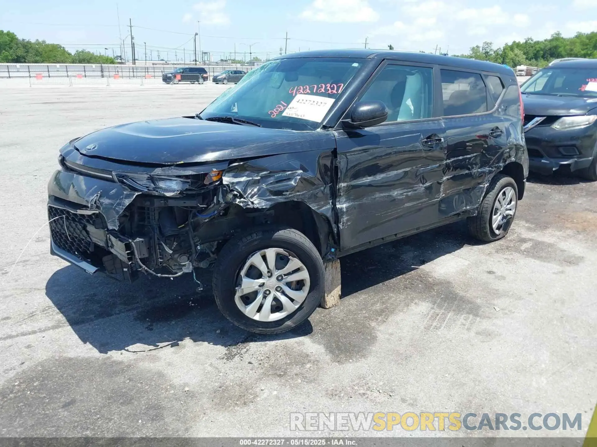 2 Photograph of a damaged car KNDJ23AU6M7740568 KIA SOUL 2021